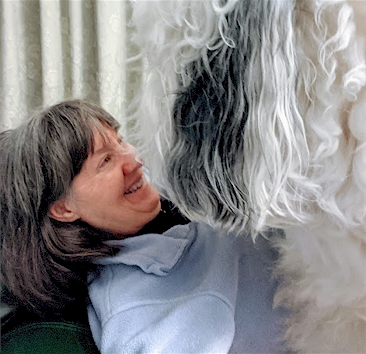 Life with a deaf dog companion.